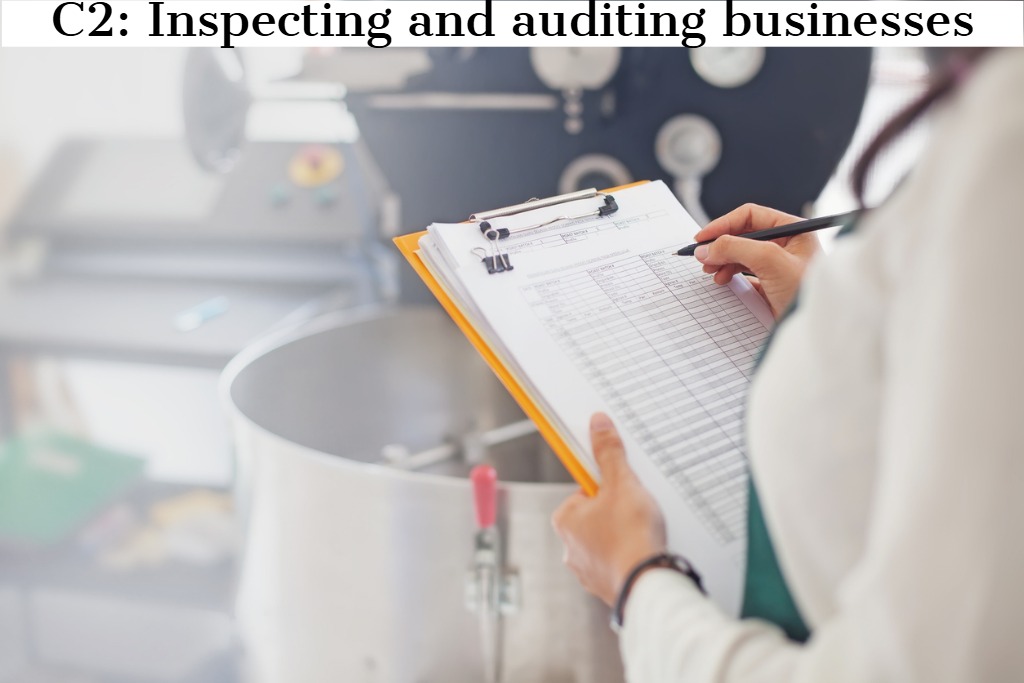 C3 Inspecting and auditin businesses